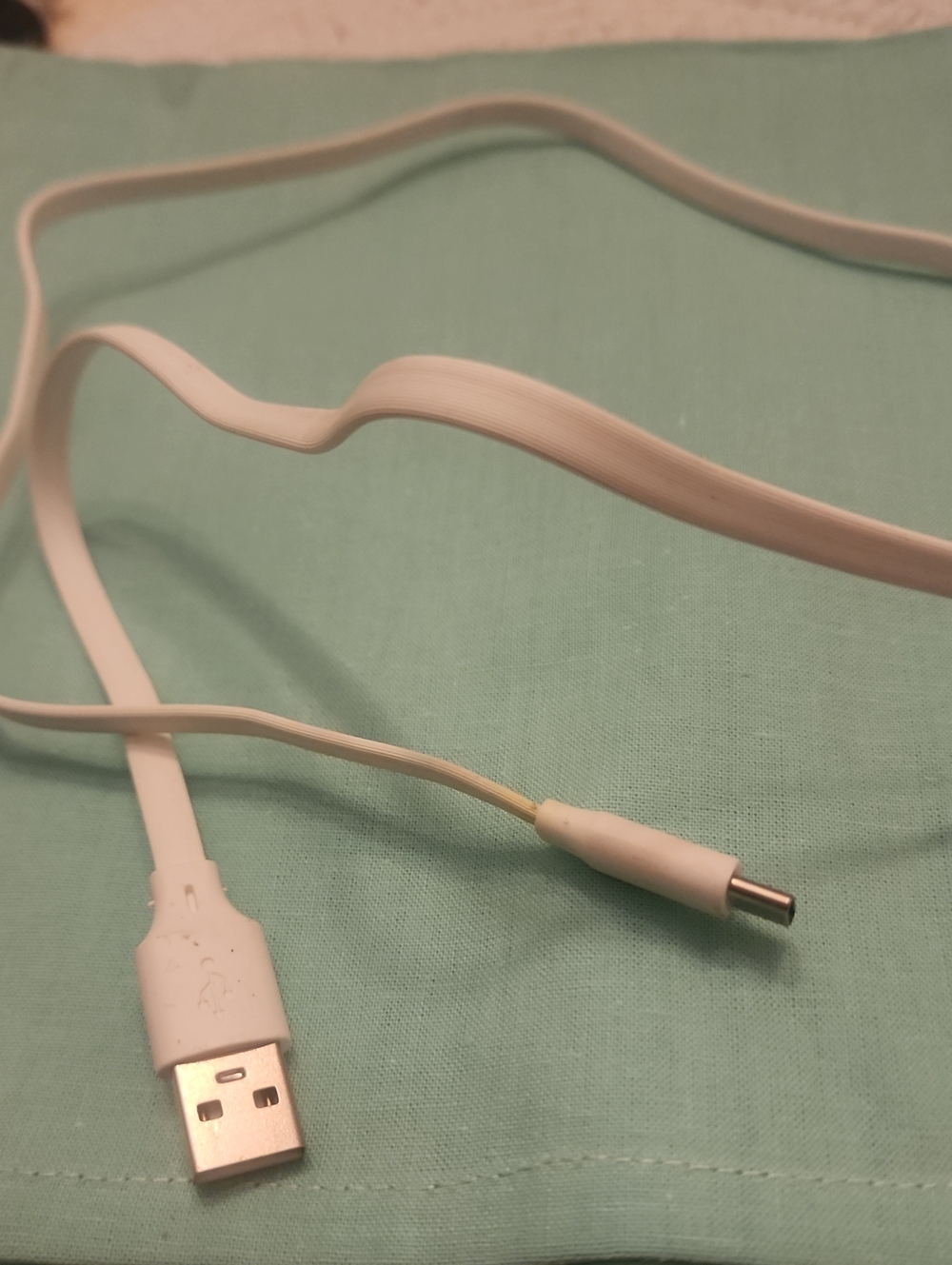 White USB to USB - C Connector Charging Cable - 30"